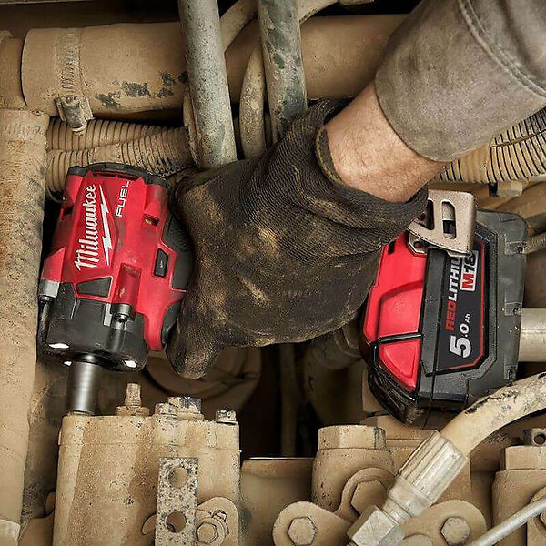 MILWAUKEE - Boulonneuse à chocs MILWAUKEE M18FIW2F12-0X 18V FUEL 4933478443 (machine nue) - large