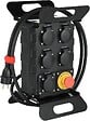 ELECTRALINE - Coffret de chantier mobile - 5 prises IP44 - 16A - vignette
