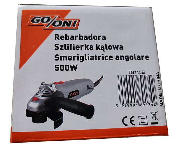 GO/ON - Meuleuse d'angle - 115mm - 500W - large