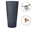 GARANTIA - Kit réservoir d'eau de pluie 2en1 Vaso - Graphite - 220 L - vignette