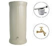 GARANTIA - Kit colonne récupération eau de pluie 500 L - Sable - vignette