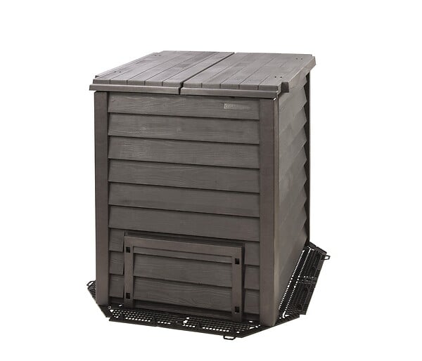 GARANTIA - Composteur Thermo-Wood 600 L - Marron - H.100xL.80xP.80cm - large