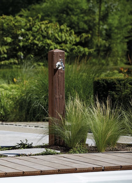 GARANTIA - Fontaine en pe wood  bois Fonce - large