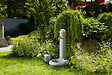GARANTIA - Fontaine Venezia PE - Gris clair - H.90xL.44xl.52cm - vignette