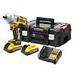 DEWALT - Boulonneuse à chocs ½” 1632 Nm 18V DEWALT DCF961H2T-QW Brushless avec coffret et 2 batteries 5,0 Ah POWERSTACK - vignette