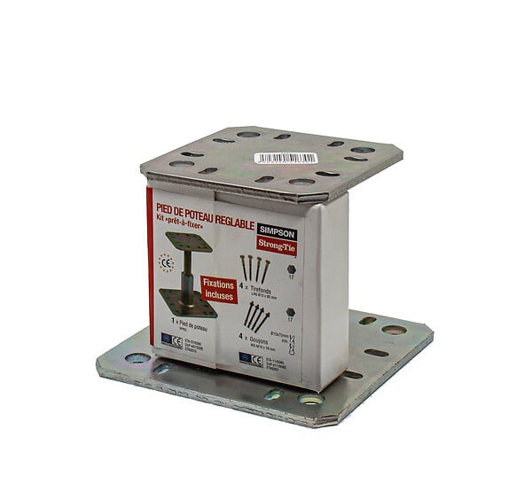 SIMPSON STRONGT-TIE - Kit pprc +4vis 10x80 +4gouj. 10x78 - large