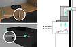 CIARRA - CIARRA Hotte Encastrable 60cm Hotte Tiroir Recyclage ou Evacuation 391m3/h VM6906DB - vignette