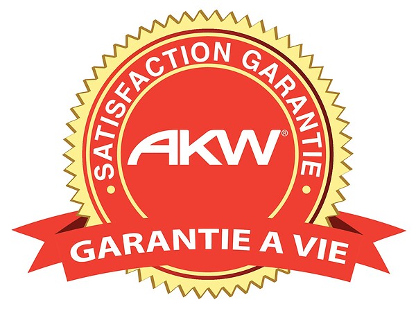 AKW - BARRE INOX POLI DN32  450MM - large