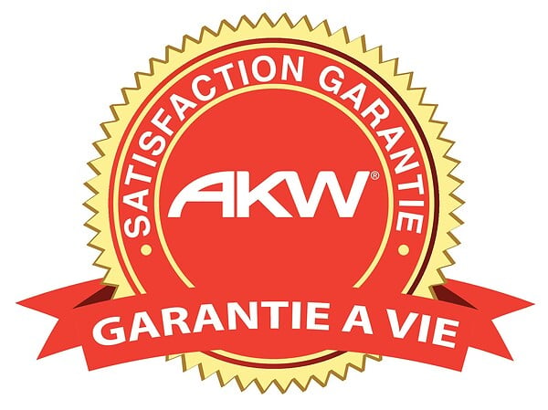 AKW - Main courante réversible époxy blanc 450x1200mm - AKW - 01244WH-NH - large