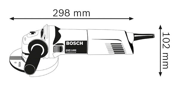 BOSCH - Duo meuleuse BOSCH 0601824805 - Professional (GWS 22-230 P + GWS 1400) - large