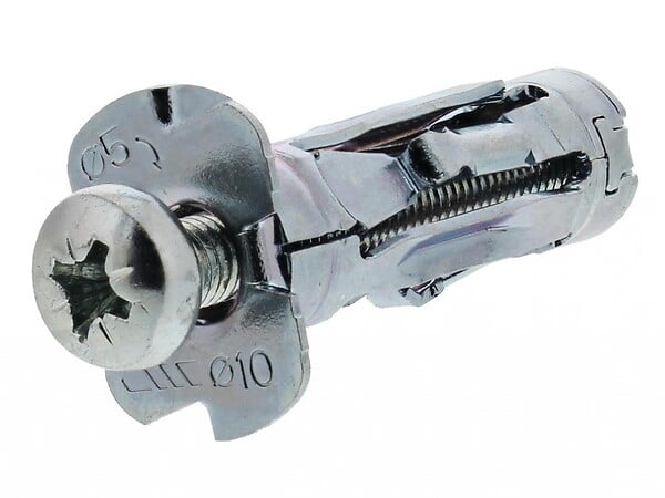 SPIT - Boîte de 100 chevilles métallique STELLIX 5x35mm / 15mm pour plaques de plâtre multi-épaisseur - SPIT - 061144 - large