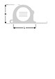 HANGER - Mètre ruban 3 m x 16mm 'Red Tape' - HANGER - 100021 - vignette
