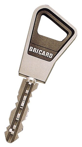 BRICARD - Cylindre monobloc SUPER-SURETE double entrée à  bille 39,5x39,5mm - BRICARD - 811900 - large