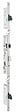 STREMLER - Serrure 3 points TF3 pêne dormant/demi-tour 41mm têtière en U 24x6mm - STREMLER - 6370.41.0A - vignette