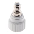 ZENITECH - Adaptateur de douille E14 vers GU10 à visser - ignifuge - Blanc - Zenitech - vignette