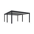 OMBREA - Carport pour 2 véhicules - Anthracite - 6x5m - vignette