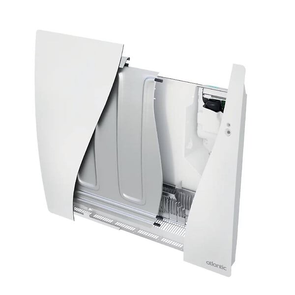 ATLANTIC - Radiateur électrique Agilia 2024 Atlantic - Connecté - 1000W - Horizontal - Blanc carat - large
