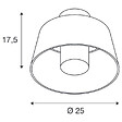 SLV - Plafonnier extérieur PHOTONI SLV - E27 - Max.13W - IP65 - Rouille - Sans ampoule - vignette