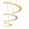 SLV - Suspension LED ONE FLAT Triple SLV - 58W - Ø max. 80cm - 2700/3000K - Laiton - Dimmable Dali - vignette