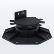 MCCOVER - PLOT RÉGLABLE DE 30 À 60 MM POUR TERRASSE BOIS ET COMPOSITE Noir - vignette