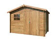 WHITE WOOD - Abri de jardin en bois Pablo 3  - L.310xH.217xP.216cm - vignette
