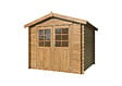 WHITE WOOD - Abri de jardin en bois  Valence 1 - L.272xH.230xP.254cm - vignette