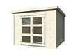 WHITE WOOD - Abri de jardin en bois  Lya 1 - L.300xP.306xH.221cm - vignette