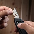 TOUGHBUILT INDUSTRIES - Cutter à recharge rapide chargeur de 10 lames - TOUGHBUILT - TB-H4S2-03-BEA - vignette