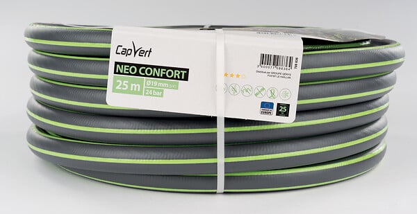CAP VERT - Tuyau d'arrosage NEO CONFORT - diam.19mm - L.25m - large