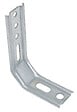 TORBEL - équerre nervurée pan coupé 70x115mm galvanisé - TORBEL - 9925165 - vignette