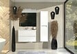 CONCILIO - Meuble sous lavabo 80cm Toola - Blanc brillant - vignette