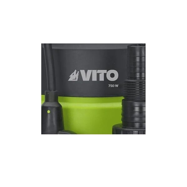 VITO - Pompe de relevage Eaux usées 750W Câble 10m Égouts, Caves innondées, eaux sanitaires VITO - large