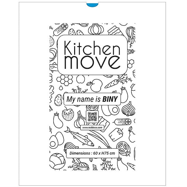 KITCHEN MOVE - 120 sacs poubelles résistants BINY 30L/50L - large