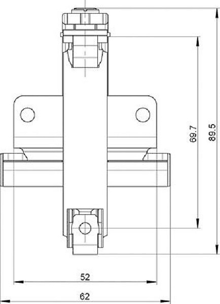 FERCO - Compas OF axe à  9mm recouvrement 20mm â€“ FERCO - 6-39147-20-0-1 - large