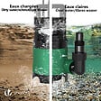 VOUNOT - Pompe evacuation pour eaux chargees 8000L/H profondeur 7m vert - vignette