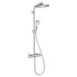 HANSGROHE - Colonne de douche Crometta S 240 EcoSmart chrome HANSGROHE 27268000 avec mitigeur thermostatique - vignette