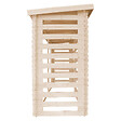 TIMBELA - TIMBELA M203 Abri à bûches - H199 x l112 x L450 cm/ 4m2 - vignette
