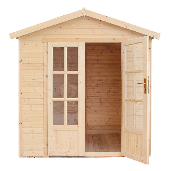 TIMBELA - Cabane en bois avec plancher - l233xP222xH233cm - M351FB - large