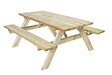 Table de pique-nique - Pin - 6 personnes - vignette