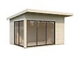 PALMAKO - Studio de jardin en bois Andrea 44 mm - L.434xP.402xH.264cm - vignette