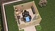 CERLAND - Abri de jardin en bois Vallo Modern - L.298xH.204.4xP.298cm - vignette