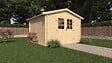 CERLAND - Abri de jardin bois Vallo - Intérieur 7,53m² - L.298xP.298xH.225,5cm - vignette