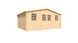 CERLAND - Abri bois VALLO SU - 17.08 m² - L.480xH.236,5xP.398cm - vignette