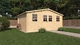 CERLAND - Abri bois VALLO SU - 17.08 m² - L.480xH.236,5xP.398cm - vignette