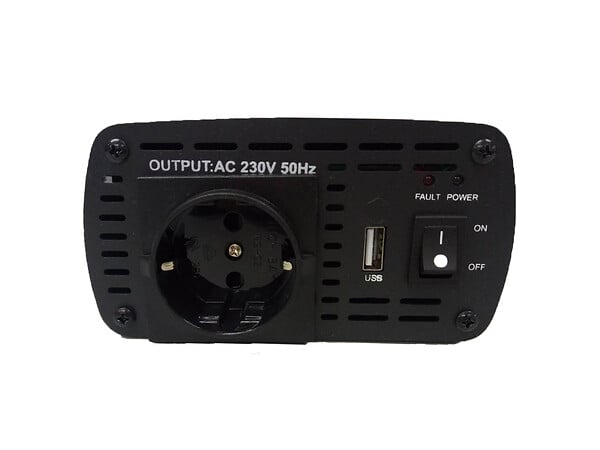 WATTANDCO - ConVertisseur 12V-230V 300W USB avec fusible de Protection - Watt and Co - large
