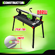 CONSTRUCTOR - Coupe carrelages radial 800 W - 200mm - Longueur de coupe max 720mm - vignette