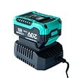 INTEC - Pulvérisateur à batterie 20V 12L Batterie lithium 4.0Ah Chargeur 2 Lances Fibre et Inox 4 Buses INTEC - vignette