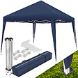 TECTAKE - Tonnelle pliable Linosa 3x3m bleu - vignette