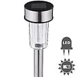 TECTAKE - Lot de 24 lampes solaires LED argent - vignette