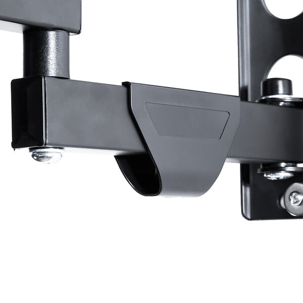 TECTAKE - Support mural TV 17"- 42" orientable et inclinable noir - large